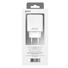 Сетевое зарядное устройство PERO TC03, USB Type-C, 3 А, 18W, быстрая зарядка, белое - фото 51461678 Сетевое зарядное устройство PERO TC03, USB Type-C, 3 А, 18W, быстрая зарядка, белое - фото 51461678