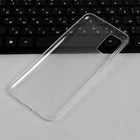Чехол PERO, для телефона Samsung A02S, силиконовый, прозрачный - Фото 3