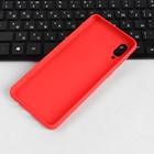 Чехол PERO, для телефона Samsung A02, силиконовый, красный 9568405 - фото 14173850