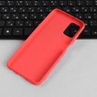 Чехол PERO, для телефона Samsung A03S, силиконовый, красный - Фото 3
