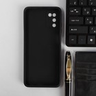 Чехол PERO для телефона Samsung A03S, силиконовый, чёрный - Фото 2