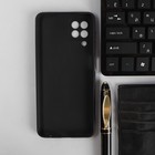 Чехол PERO, для телефона Samsung A22, силиконовый, черный - фото 34745422