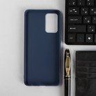 Чехол PERO, для телефона Samsung A72, силиконовый, синий 9568426 - фото 15849766