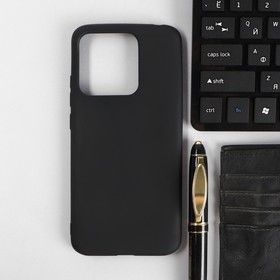 Чехол PERO, для телефона Xiaomi Redmi 10A, силиконовый, черный
