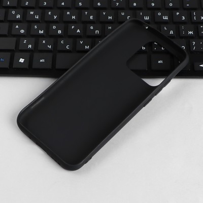 Чехол PERO, для телефона Xiaomi Redmi 10A, силиконовый, черный