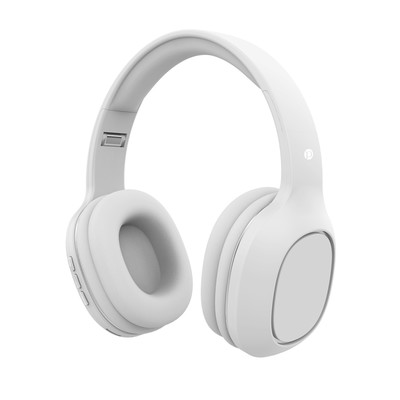 Наушники PERO BH04, беспроводные, BT 5.0, полноразмерные, микрофон, 400 мАч, до 20 часов, белые