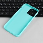 Чехол PERO, для телефона Apple iPhone 13 Pro Max, сииликоновый, бирюзовый - фото 51475042 Чехол PERO, для телефона Apple iPhone 13 Pro Max, сииликоновый, бирюзовый - фото 51475042