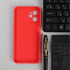 Чехол PERO, для телефона Realme C35, силиконовый, красный - фото 10818274