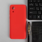 Чехол PERO, для телефона Samsung A03 Core, силиконовый, красный - Фото 1