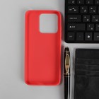 Чехол PERO, для телефона Xiaomi Redmi 10A, силиконовый, красный - фото 9277884