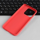 Чехол PERO, для телефона Xiaomi Redmi 10A, силиконовый, красный - фото 9277885