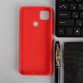 

Чехол PERO, для телефона Xiaomi Redmi 9C, силиконовый, красный