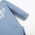 Боди с длинным рукавом Крошка Я Street style, рост 86-92 см, цвет голубой 9455205 - фото 14174093