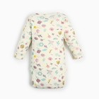 Боди с длинным рукавом Крошка Я Flower, рост 86-92 см, цвет бежевый - фото 22139472