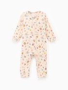 Комбинезон детский «Крошка Я» Flower, рост 68-74 см, бежевый - Фото 6