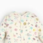 Комбинезон Крошка Я Flower, рост 86-92 см, бежевый - Фото 2