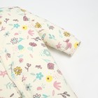 Комбинезон Крошка Я Flower, рост 86-92 см, бежевый - Фото 3