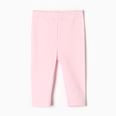 Легинсы Крошка Я Flower, рост 80-86 см, розовые