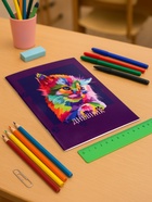 Дневник в мягкой обложке, для 1-11 классов, 40 листов, Calligrata «Котенок. Арт» - Фото 2