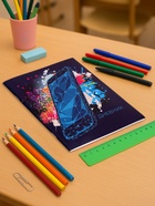 Дневник в мягкой обложке, для 5-11 классов, 48 листов, Calligrata «Смартфон. Абстракция» - Фото 2