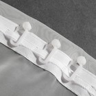 Крючок для штор, ролик с замком разобранный, 2,5 ? 1,3 см, цвет белый, цена за 1 штуку (комплект 100 шт) - фото 24290563