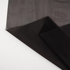 Корсетная сетка, 45 гр/кв. метр, 150 × 100±10 см, цвет чёрный - Фото 3