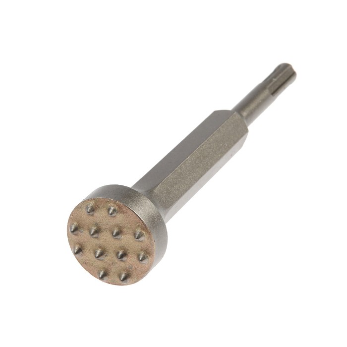 Зубило Бучарда ТУНДРА, SDS-plus, 12 зубов, d=35 мм, 180 мм - Фото 1