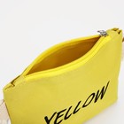 Набор рюкзак школьный на молнии из текстиля, косметичка, пенал, цвет жёлтый - Фото 11