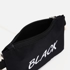 Набор рюкзак на молнии из текстиля, косметичка, пенал, цвет чёрный - Фото 8