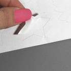 Набор фигурных заплаток ассорти, клеевые, лист 24,5 × 14,5 см, 18 шт, цвет белый - Фото 2