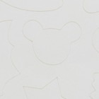 Набор фигурных заплаток ассорти, клеевые, лист 24,5 × 14,5 см, 18 шт, цвет белый - Фото 3