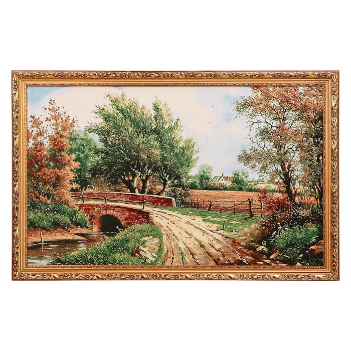 Гобеленовая картина "Каменный мост" 55х85 см
