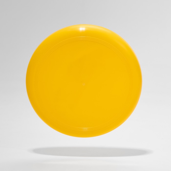 Летающая тарелка, d-23 см, желтая - фото 1882666322