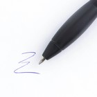 Ручка прикол колокольчик шариковая на открытке на выпускной «Прощай школа» синяя паста 0.8 мм - фото 10818619
