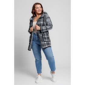 

Кардиган женский, размер 52, цвет серый