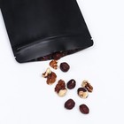 Пакет дой-пак, матовый, чёрный с окном, 12×20×4 см - Фото 5