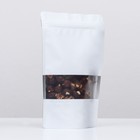 Пакет дой-пак, матовый,белый с окном, 12 х 20 х 4 см - Фото 2