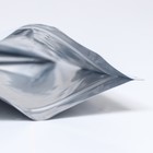 Пакет дой-пак, матовый,белый с окном,"Листья", 13 х 18 х 4 см - Фото 4