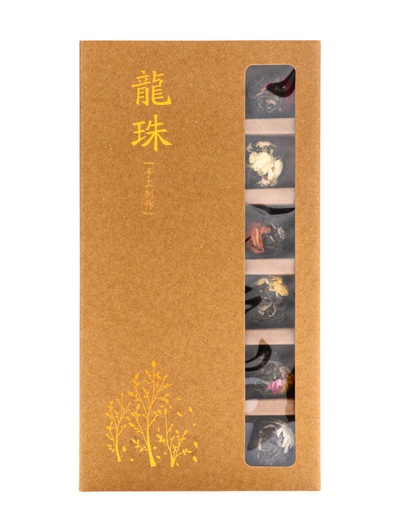 Чай зелёный китайский связанный 2022 г, 18 шт., 120 г