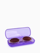 Футляр для очков, 15.5×3.5×5.2 см, полупрозрачный/МИКС - Фото 2