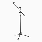 Микрофонная стойка Music Life напольная, под два микрофона, h-150 см, d микрофона 2,5 см - Фото 2