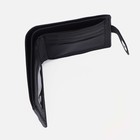 Портмоне мужское на магните, отдел для купюр, для карт, для монет, цвет чёрный - фото 22140627