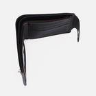 Портмоне мужское на магните, отдел для купюр, для карт, для монет, цвет тёмно-коричневый - фото 22140655