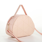 Сумка кросс-боди на молнии, цвет розовый - фото 22140666