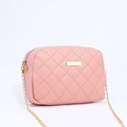 Сумка кросс-боди на молнии, цвет розовый - фото 24246468