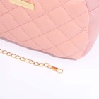 Сумка кросс-боди на молнии, цвет розовый - фото 24246471