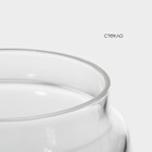 Банка для сыпучих BellaTenero «Эко», 750 мл, 12×10.5 см, с бамбуковой крышкой, стекло, прозрачная - Фото 4