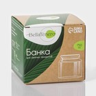 Банка для сыпучих BellaTenero «Эко», 750 мл, 12×10.5 см, с бамбуковой крышкой, стекло, прозрачная - Фото 6