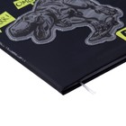 Дневник универсальный для 1-11 класса Raptor City, твёрдая обложка, искусственная кожа, шелкография, ляссе, 80 г/м2 - фото 10819105
