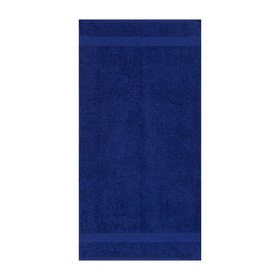 

Полотенце махровое с бордюром 70х140 см, DARK BLUE, хлопок 100%, 440г/м2